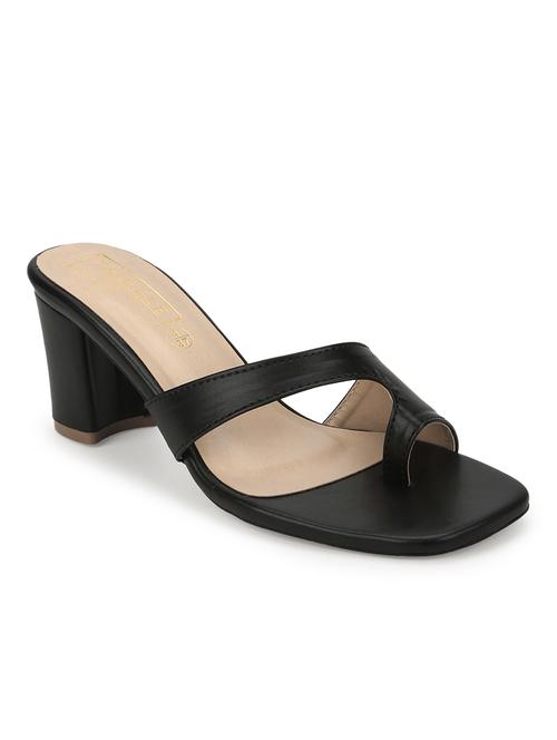 black slip on  sandal - 17526412 - Very Small Image - 1
