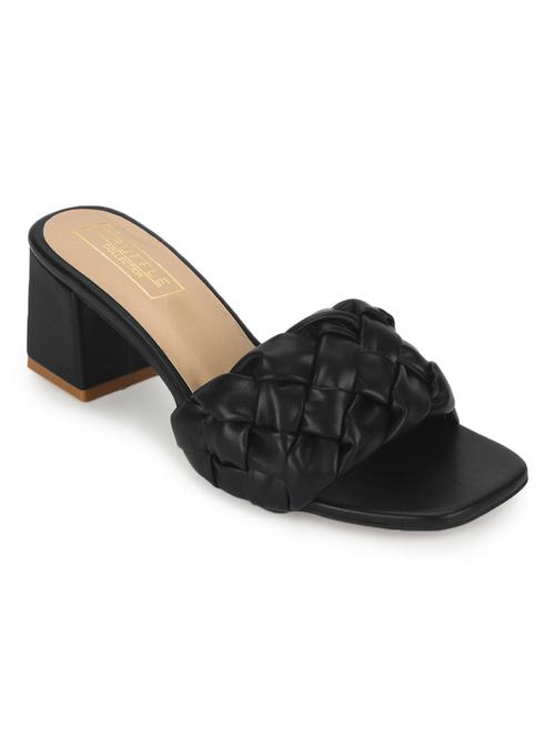 black slip on  sandal - 17526420 - Very Small Image - 1