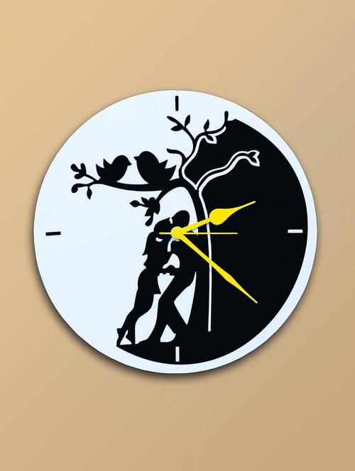 manufactured wood 10inch designer wall clock - 17526936 - Very Small Image - 1