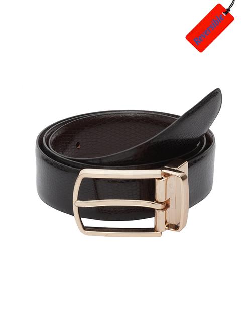 black  leatherette belt - 17527447 - Very Small Image - 1