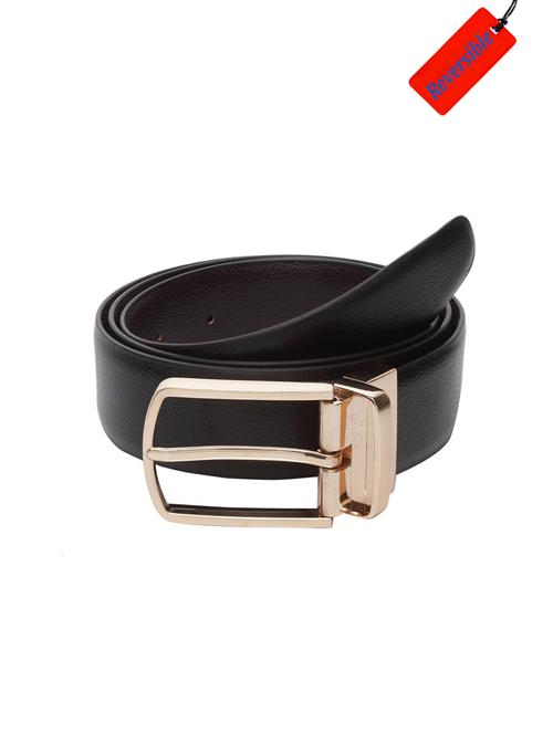 black  leatherette belt - 17527457 - Very Small Image - 1