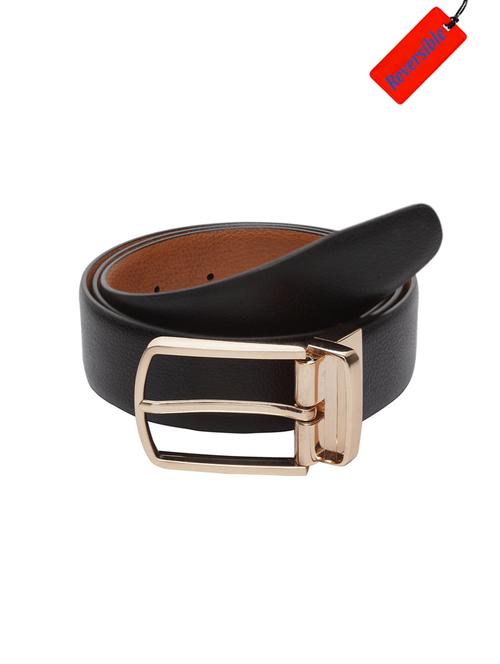 Black Leatherette Belt - 17527459 - Very Small Image - 1