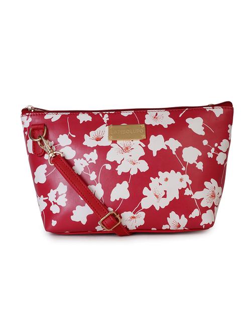 red leatherette (pu) sling bag - 17527574 - Very Small Image - 1