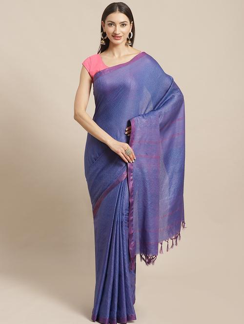 self design bhagalpuri saree - 17528233 - Very Small Image - 1