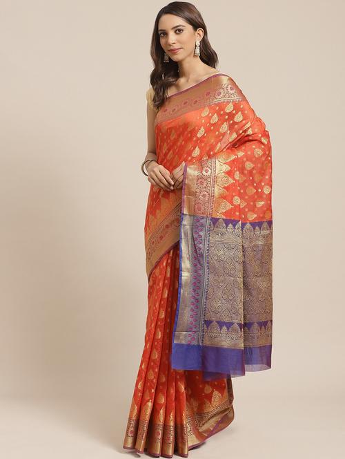 self design bhagalpuri saree - 17528249 - Very Small Image - 1