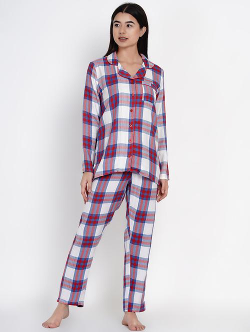 purple pyjama nightwear set - 17528767 - Very Small Image - 1