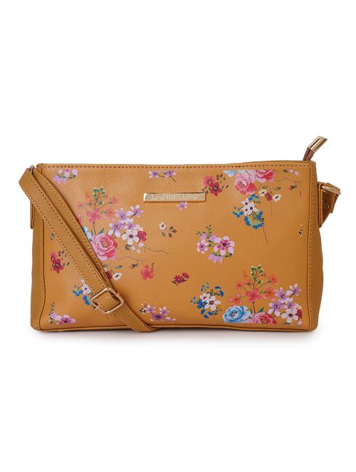 nude leatherette (pu) sling bag - 17529263 - Very Small Image - 1