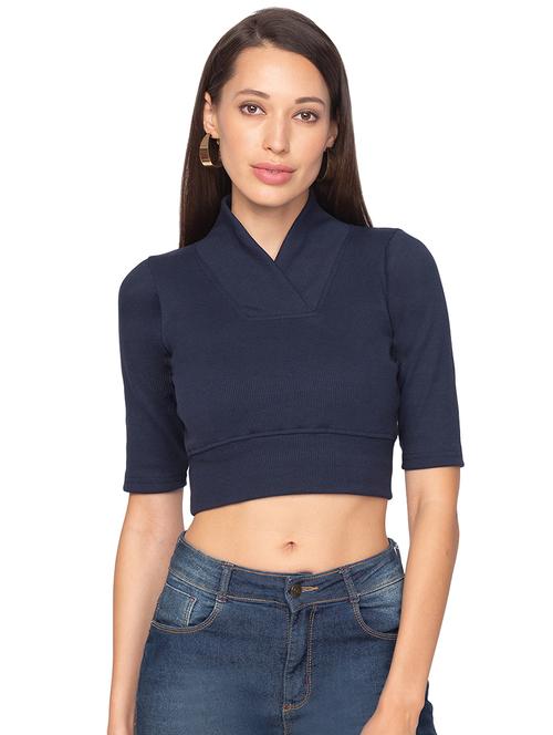 women's plain v neck t-shirt - 17529579 - Very Small Image - 1