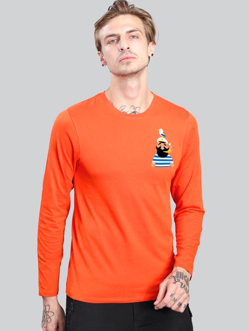 red printed t-shirt - 17530461 - Very Small Image - 1