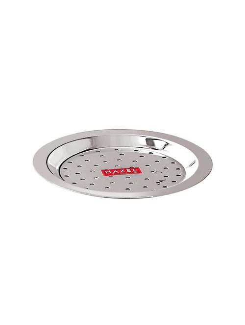 hazel stainless steel cover lid with hole chiba ciba for topes pots, 13.5 cm, silver - 17530759 - Very Small Image - 1