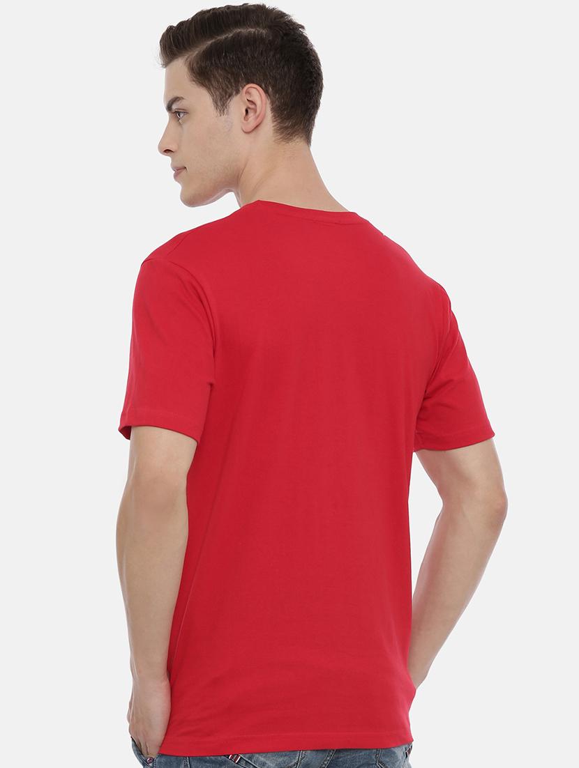 red solid t-shirt - 17530873 - Zoom Image - 2