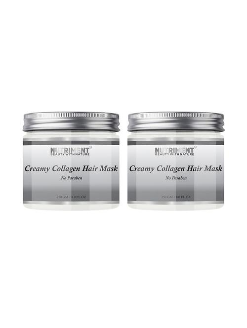 nutriment collegan creamy hair mask,250gm, pack of 2 - 17531390 - Very Small Image - 1