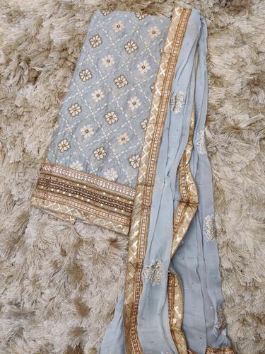 grey unstitched suit set  - 17532258 - Very Small Image - 1