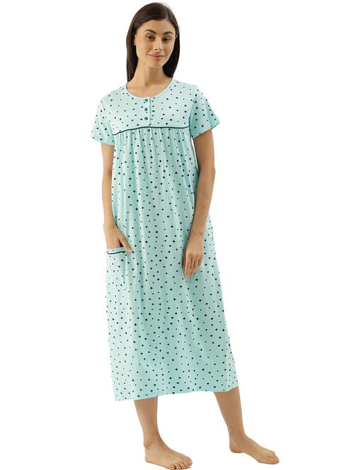printed sleepwear nighty  - 17532736 - Very Small Image - 1