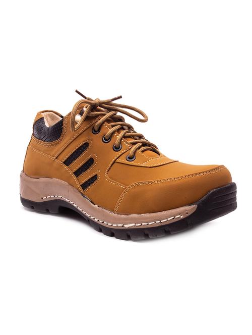 Tan Synthetic Boots - 17533227 - Very Small Image - 1