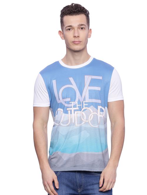 white printed t-shirt - 17533672 - Very Small Image - 1