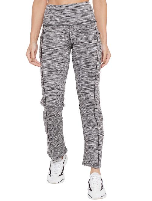 high rise melange track pants  - 17533697 - Very Small Image - 1