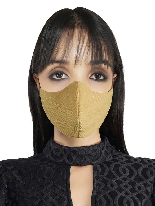 beige  anti-pollution women mask - 17536590 - Very Small Image - 1
