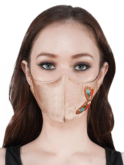 pink  anti-pollution women mask - 17536595 - Very Small Image - 1