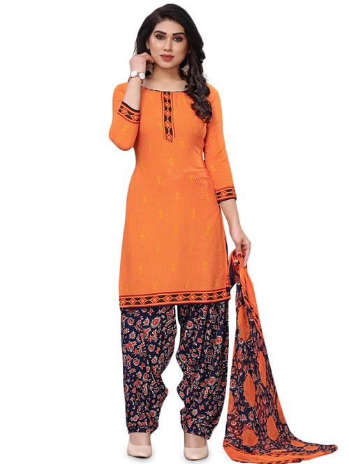 printed unstitched suit - 17536806 - Very Small Image - 1