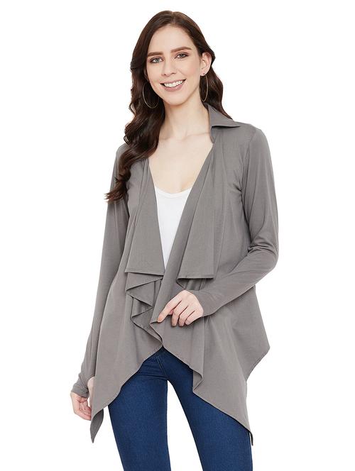 long sleeved waterfall shrug - 17537218 - Very Small Image - 1