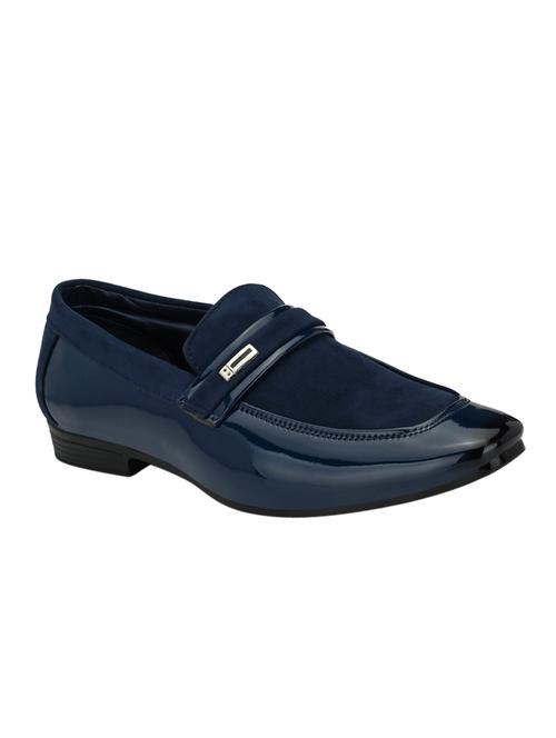blue synthetic slip on loafers - 17539328 - Very Small Image - 1