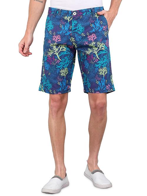 blue printed short - 17539336 - Very Small Image - 1