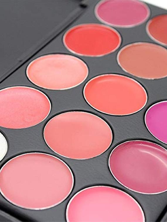 favon lakyou beauty 15 colors soft matte lipstick palette - 17543383 - Standard Image - 3