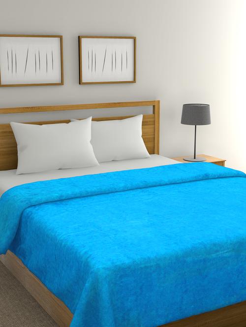 florida sky blue colour single blanket - 17544138 - Very Small Image - 1
