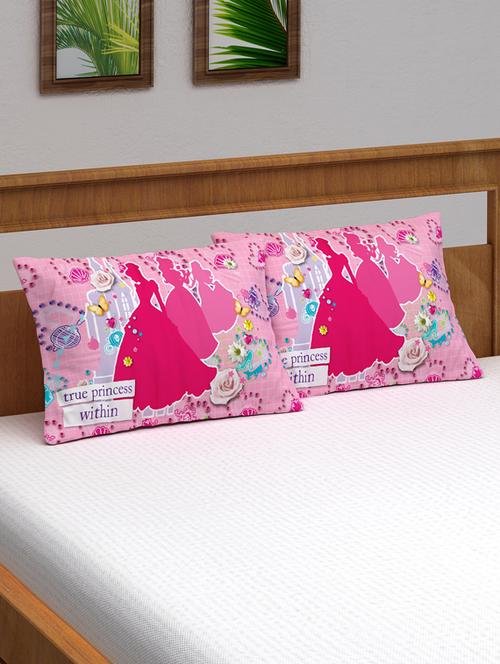 disney  princess kids pillow cover pack of 2 - 17544192 - Very Small Image - 1