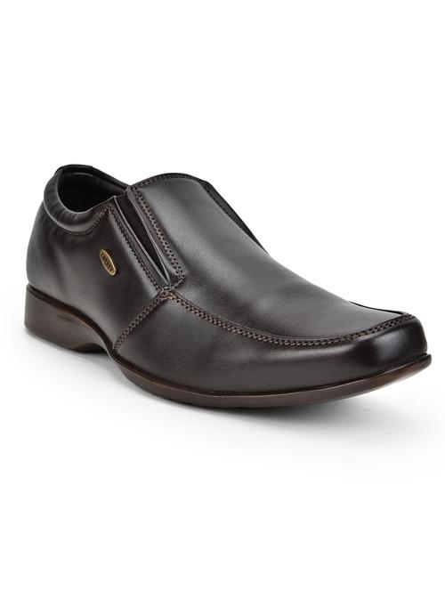 brown slip on formal shoes  - 17546876 - Very Small Image - 1