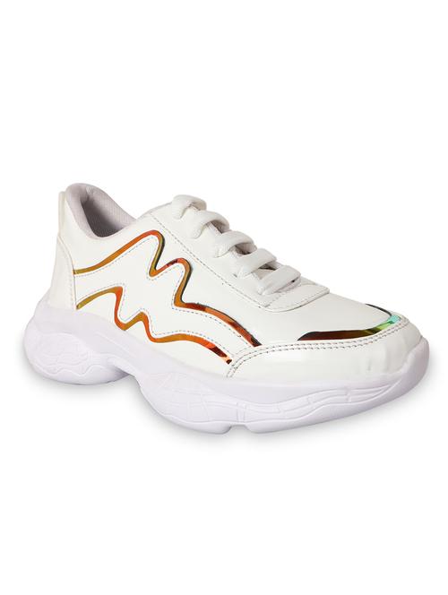 pink patent leather laceup casual shoes - 17547729 - Very Small Image - 1