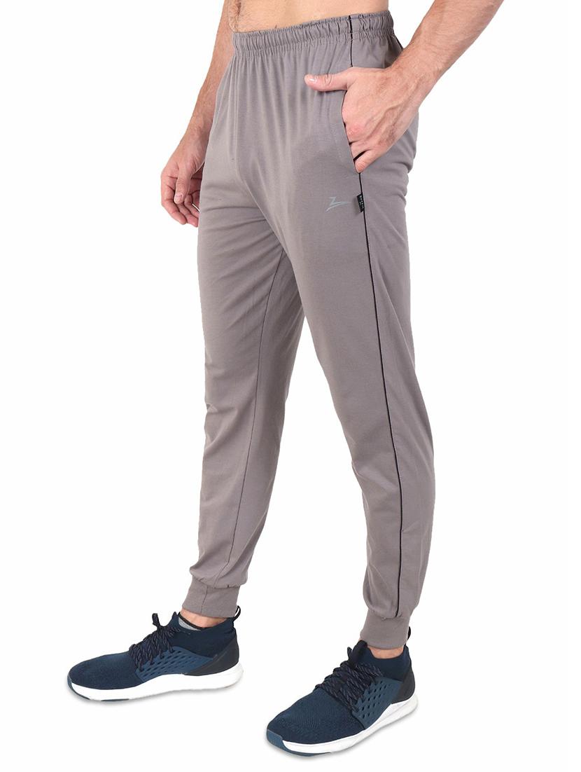 brown and grey set of 2 full length track pant - 17548057 - Zoom Image - 2