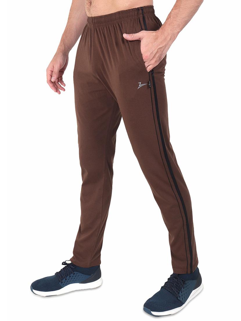 brown and grey set of 2 full length track pant - 17548057 - Standard Image - 5