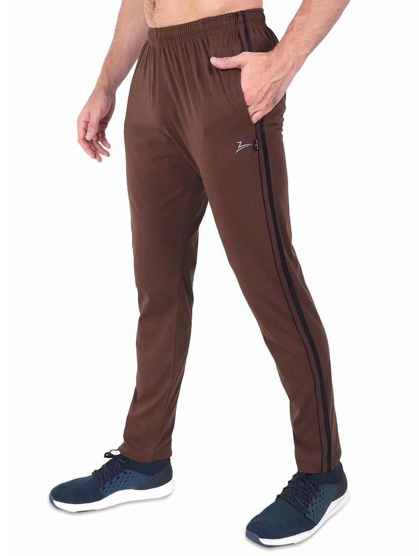 grey and brown set of 2 full length track pant - 17548066 - Zoom Image - 2