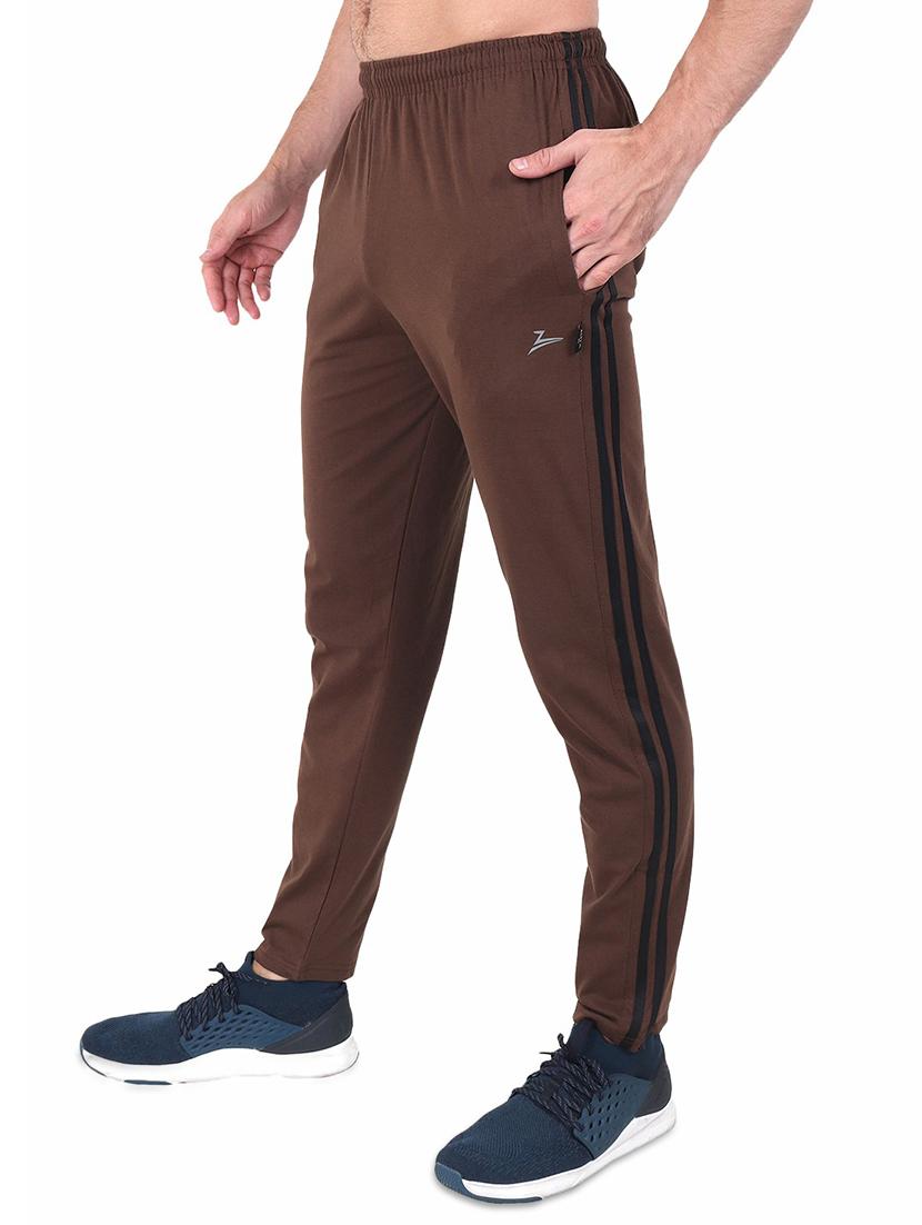 brown and grey set of 2 full length track pant - 17548075 - Standard Image - 2