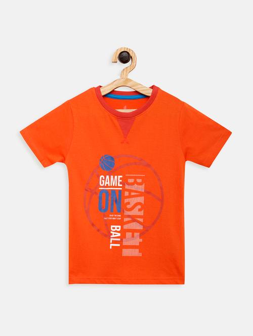 round neck printed t-shirt  - 17551839 - Very Small Image - 1