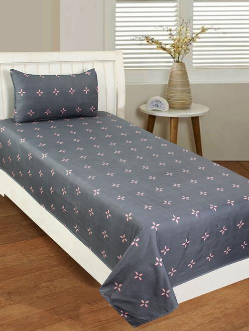 1 supersoft single bedsheet with 1 pillow cover - 17554976 - Very Small Image - 1