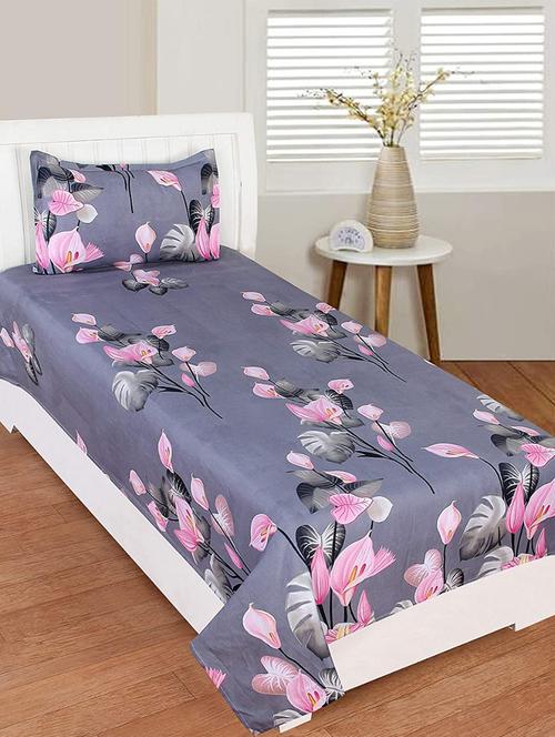 1 supersoft single bedsheet with 1 pillow cover - 17554985 - Very Small Image - 1