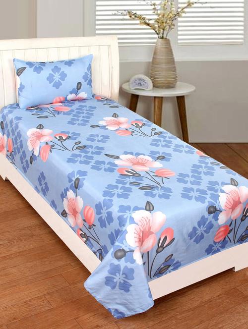 1 supersoft single bedsheet with 1 pillow cover - 17554994 - Very Small Image - 1