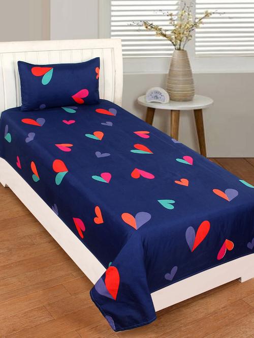 1 supersoft single bedsheet with 1 pillow cover - 17554995 - Very Small Image - 1