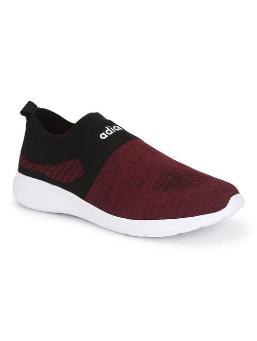 maroon slip on shoes - 17557402 - Very Small Image - 1