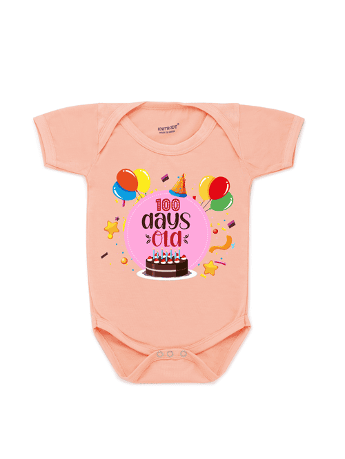 round neck printed onesies  - 17559393 - Very Small Image - 1