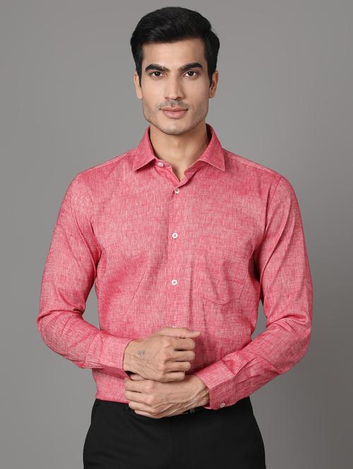 pink printed formal shirt - 17562609 - Very Small Image - 1
