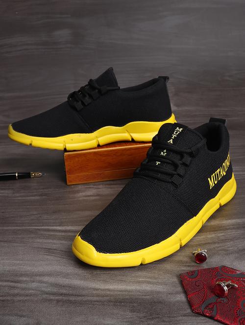 black lace up sport shoe - 17563363 - Very Small Image - 1