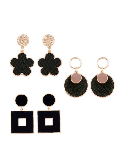 multi colored metal drop earrings - 17563832 - Very Small Image - 1