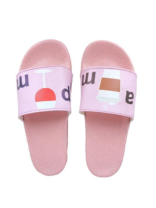 pink slip on  flip flop - 17565595 - Very Small Image - 1