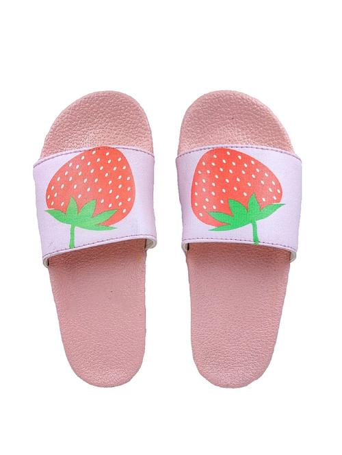 pink slip on  flip flop - 17565616 - Very Small Image - 1