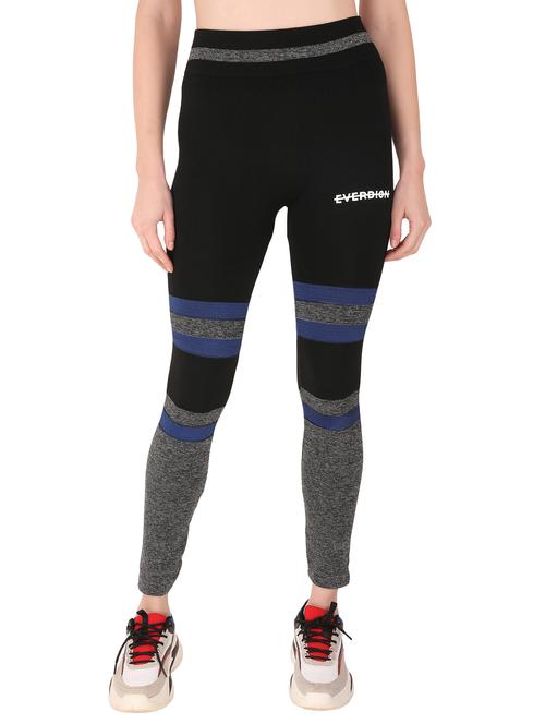 color block sports legging  - 17567936 - Very Small Image - 1