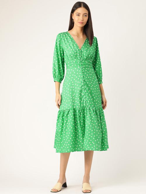 Women's Solid Dress - 17568659 - Very Small Image - 1